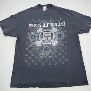 Mindless Self Indulgence T-Shirt Mens XL MSI Band Tee‎ USA Made Vintage Y2K